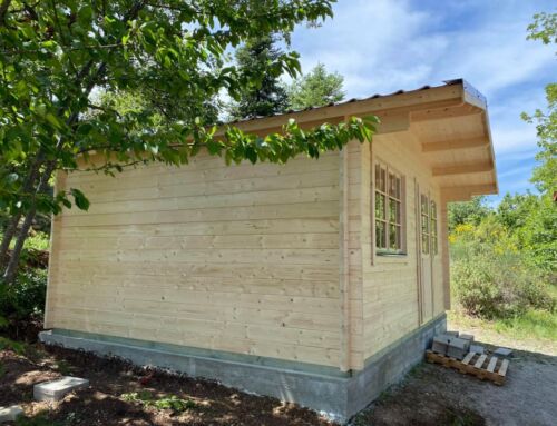 Chalet de loisirs pour télétravailler au vert